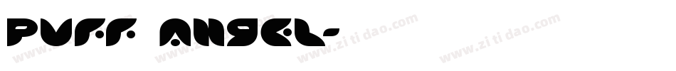 Puff Angel字体转换